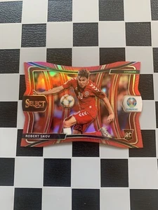 2020 Panini Select UEFA Euro Preview Die-Cut Robert Skov Red /65 Denmark - Bild 1 von 2