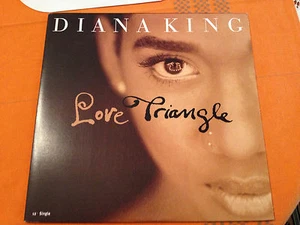 DIANA KING - Love Triangle - 1995 US 12" Vinyl - 4 mixes RnB - NMINT - UNPLAYED - Picture 1 of 7