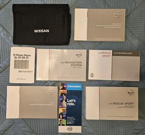 2018 Nissan Rogue Sport Owner’s Manuals W/Navigation- Complete Set (Excellent) - Bild 1 von 8