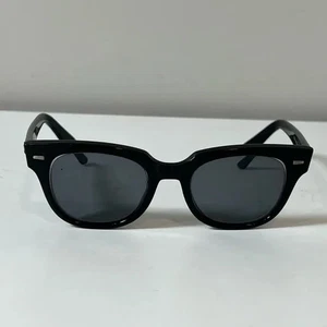 Ray-Ban RB4168 METEOR Schwarz Eckig Dickrand Brille Sonnenbrille - Bild 1 von 10