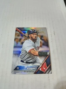 2016 Topps Chrome Refractor Hanley Ramirez # 180 - Picture 1 of 2