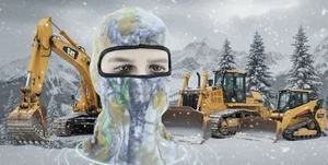 Windproof Fleece Neck Warm Balaclava Ski Full Face Mask for Cold Weather - Picture 1 of 1
