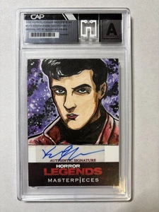 2025 Horror Legends Masterpieces Keith Gordon Auto Alejandro Osiang Sketch Card - Picture 1 of 2