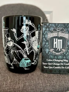 Disney Parks Haunted Mansion Hitchhiking Ghost Color-Changing Mug New - Picture 1 of 12