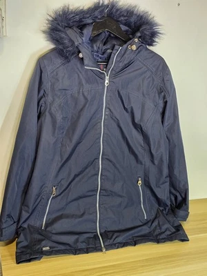Chaqueta impermeable Regatta Hydrafort poliéster azul. Reino Unido Mujer Talla 18 24" Pit. Foto 1 de 4