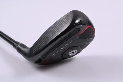 Left Hand Taylormade Stealth 2 Plus #4 Hybrid / 22 Degree / Stiff Flex HZRDUS 80 - Image 1 of 4