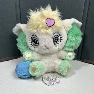 Peropero Sparkles Yurie Sekiya Plush Large 10" Stuffed Animal Green Hair Kawaii - Picture 1 of 6