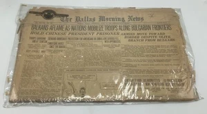 Historic Newspaper Archives-Dallas Morning News -June 14, 1923 Balkans Aflame - Picture 1 of 6