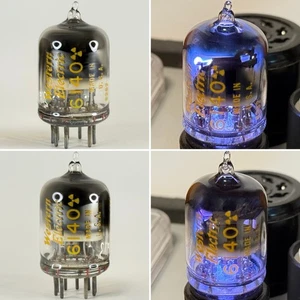 Tested Pair of 1962 Western Electric 6140 Tubes Cold Cathode Codes 6239 6252 - Picture 1 of 6