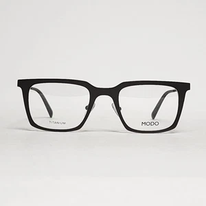 MODO 4282S Men's 100% Titanium Rectangular Glasses in Gunmetal | 50mm - Picture 1 of 12