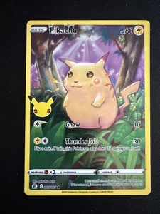 Pikachu 005/025 Celebrations  Holo Holo Rare NM 2A - Picture 1 of 2