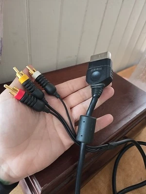 Cable AV RCA de Microsoft OEM para controlador XBOX cable de separación de viaje sin probar Foto 1 de 2