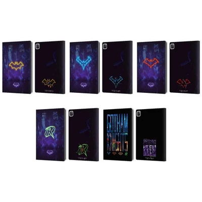OFFICIAL GOTHAM KNIGHTS CHARACTER ART LEATHER BOOK WALLET CASE FOR APPLE iPAD - Image 1 of 4