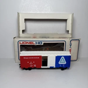LIONEL HO Scale Bangor & Aroostook Steel Boxcar Train BAR #88510 w/ Box - Picture 1 of 13