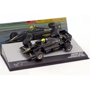 F1 Minicar 1/43 Lotus Renault 97T Ayrton Senna AYRTON SENNA Team LOTUS Portugal - Picture 1 of 6