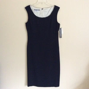 NWT Maggy London Tank Dress Scoop Neck LBD Black Size 10 - Bild 1 von 8