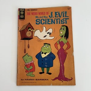Mr. and Mrs. J. Evil Scientist #2 Good/VG Hanna-Barbera Comics 1964 Gold Key - Picture 1 of 7