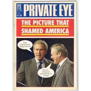 Private Eye Magazine May 14-27 2004 mbox3075/c No 1106 The picture that shamed - Bild 1 von 1