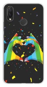 Coque en silicone imprimée compatible Huawei P Smart Plus LGBT - Bild 1 von 3