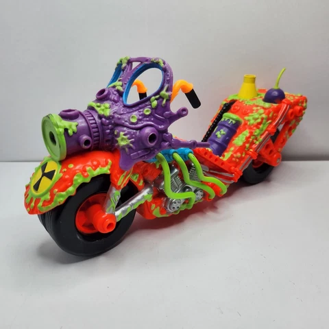 VINTAGE 1991 Toxic Crusaders SMOGCYCLE Action Figure Motorcycle Bike Vehicle Cover
