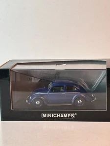 Minichamps 1:43 Scale Volkswagen 1951 1200 Beetle Export, Blue - Picture 1 of 16