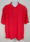Vintage Cutter & Buck red short sleeves cotton mesh golf shirt. (CBK706  )