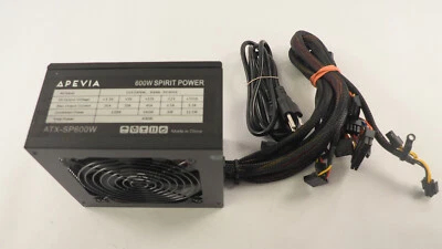 Apevia Spirit Power Series  ATX-SP600W Power Supply - Image 1 of 4