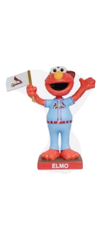 ST. LOUIS CARDINALS SGA ELMO THEME NIGHT BOBBLEHEAD 5/7/23 SESAME STREET SHIPPED Cover
