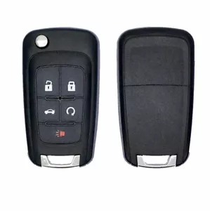 NEW FLIP KEYLESS REMOTE ENTRY FOB TRANSMITTER FOR GM CHEVY CHEVROLET 13500221 - Picture 1 of 5