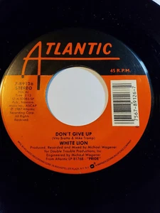 White Lion - Don’t Give Up / Wait, Atlantic 89126 VG+ F185 - Picture 1 of 1