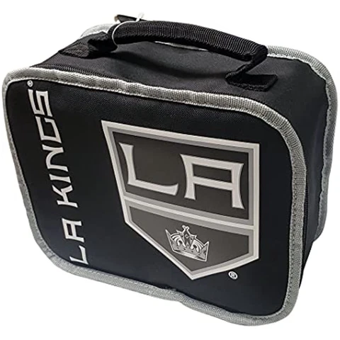Officially Licensed NHL Insulated Sacked Lunch Bag (LA Kings) Cover