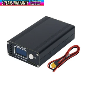Hamgeek Micro PA50+ (PA50 Plus) 50W 3.5MHz-28.5MHz HF Power Amplifier 1.3" OLED