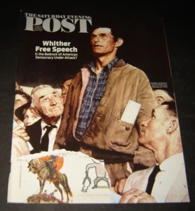 Saturday Evening Post Magazine March / April 2015 FREE SPEECH - Picture 1 of 1