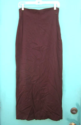 Romeo Gigli G Italia Pasas Falda Elástica IT46 Cintura Alta Semi Icónica De Colección 1989 Foto 1 de 4