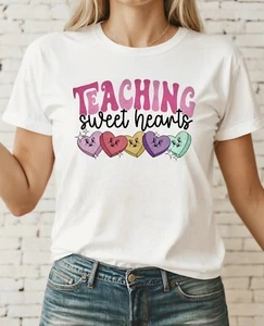 Teaching Sweethearts Boutique Graphic T-Shirt S/M/L/XL/XXL/XXL - Picture 1 of 2
