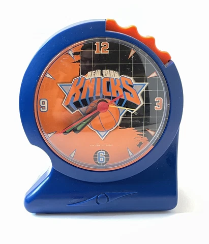 Rare Vintage 1990s NY Knicks Clock - Sun Time - Working Tested Cover