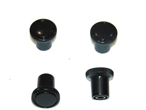 New 4 piece black air vent knobs kick panels 70-81 F body 69-72 A body 1577 - Bild 1 von 1