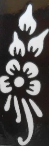Mehndi Tattoo - Henna Schablone ♥ BOLLYWOOD ♥ Neu ♥ selbstklebend - Bild 1 von 1