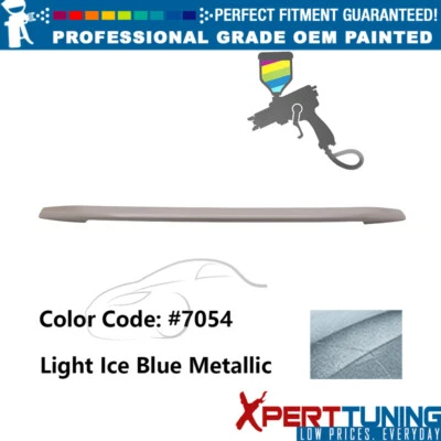 Fits 13-19 Ford Taurus Sedan OE Style Light Ice Blue Metallic Trunk Spoiler ABS Foto 1 de 4