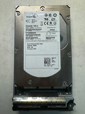 DELL HT953 ST3300655SS 9Z1066-054 300GB 15K RPM 16MB CACHE 3 Gb/s SAS 3.5" HDD - Image 1 of 4