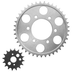 Front & Rear Sprockets Kit for Kawasaki ZX900 Ninja ZX-9R 1998 1999 2000 2001 - Picture 1 of 8