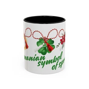 Tazza, simbolo martire rumeno, tazza da caffè primaverile, 11 oz, 15 oz, regalo per Romania - Foto 1 di 33