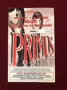 Biglietto Originale Ticket PRIMUS Milano PROPAGANDA (ex city square) 1995 - Foto 1 di 2