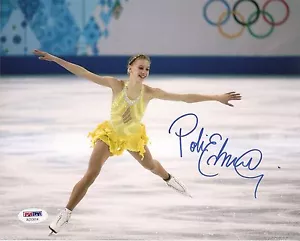 Polina Edmunds Sotschi Olympics 8x10 PHOTO 1A Signed PSA/DNA COA - Bild 1 von 1