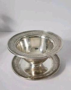 Wedgwood International argento sterling salsa barca piatto attaccato grammi ciotola G10 - Foto 1 di 15