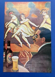 Sapporo Beer Retro Post cards Japanese Limited Antique Vintage F/S - Picture 1 of 6