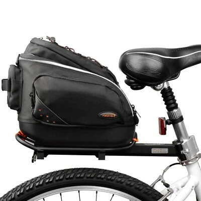 Ibera Bike Trunk Bag Rear Mountain Road Bike Quick-Release Mini Commuter Bag - Image 1 of 4