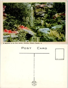 Waterfall at Rock Garden, Hamilton, Ontario, Canada Vintage PC  - Picture 1 of 1