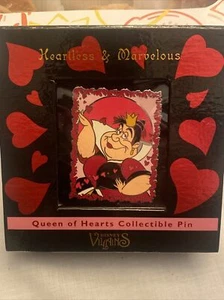 Disney Villains Heartless and Marvelous Queen of Hearts pin LE - Picture 1 of 1