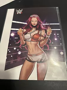 WWE Then Now Forever #1 Mora WWF Sasha Banks 2nd Print Variant H BOOM NM/M 2016 - Picture 1 of 1